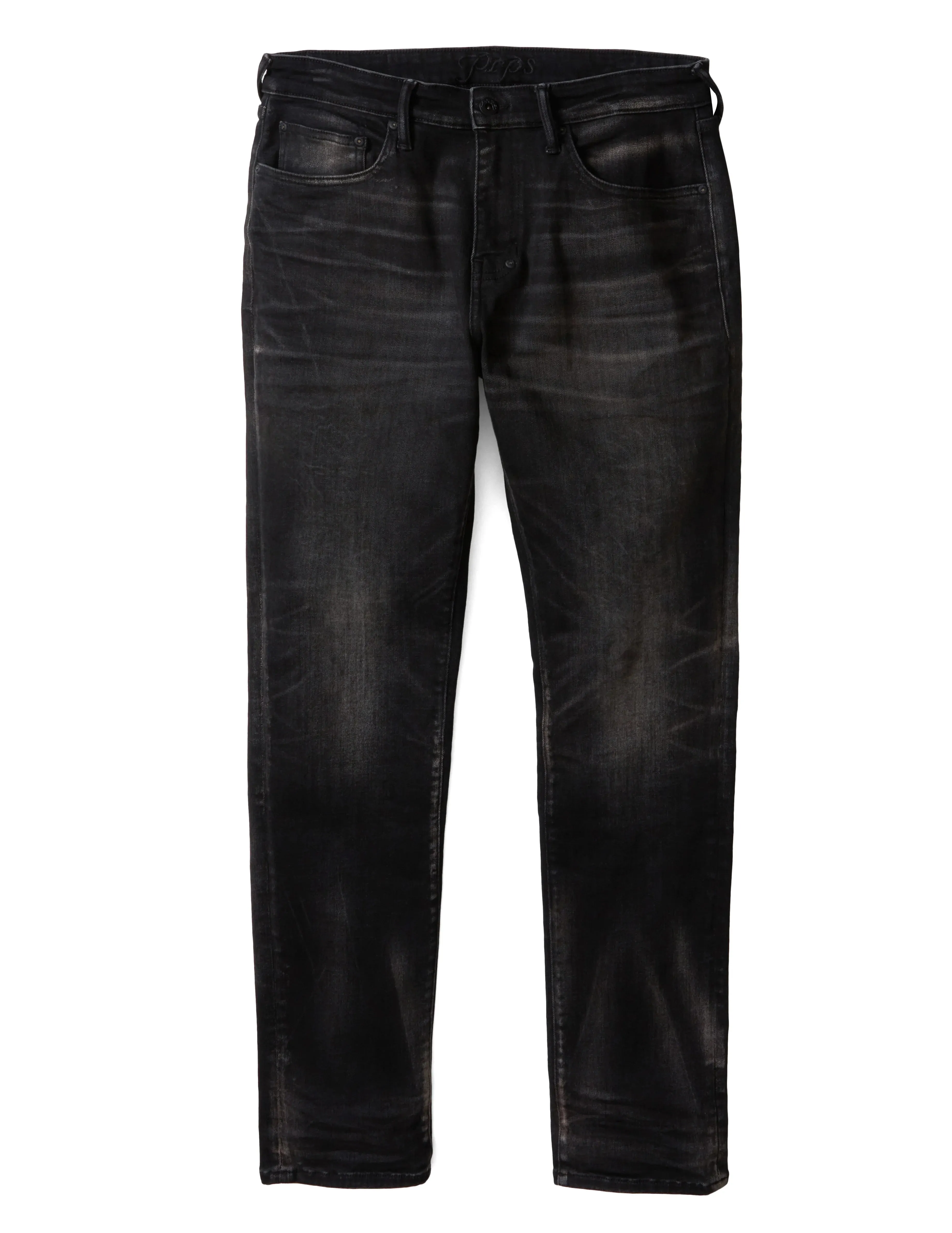 PRPS Black Straight Slim Fit Jeans