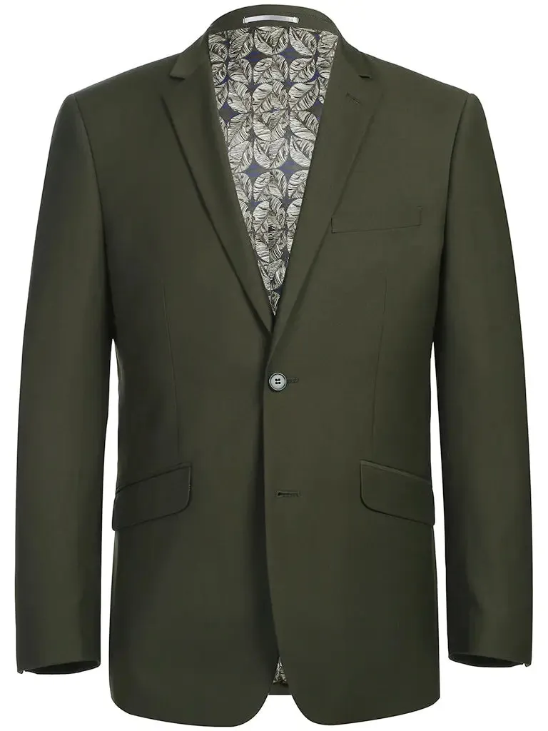RENOIR | Slim Fit Suit | *Olive Green 201-10SL