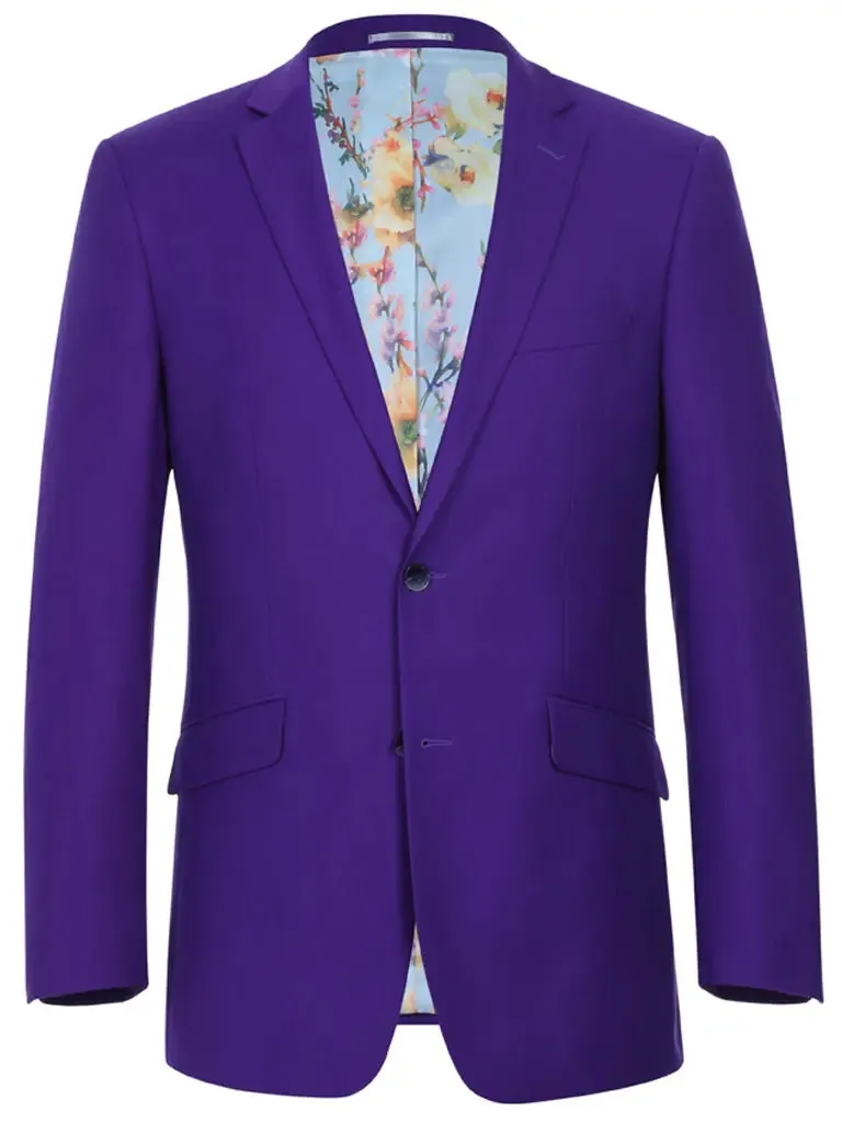 RENOIR | Slim Fit Suit | *Purple 201-68SL