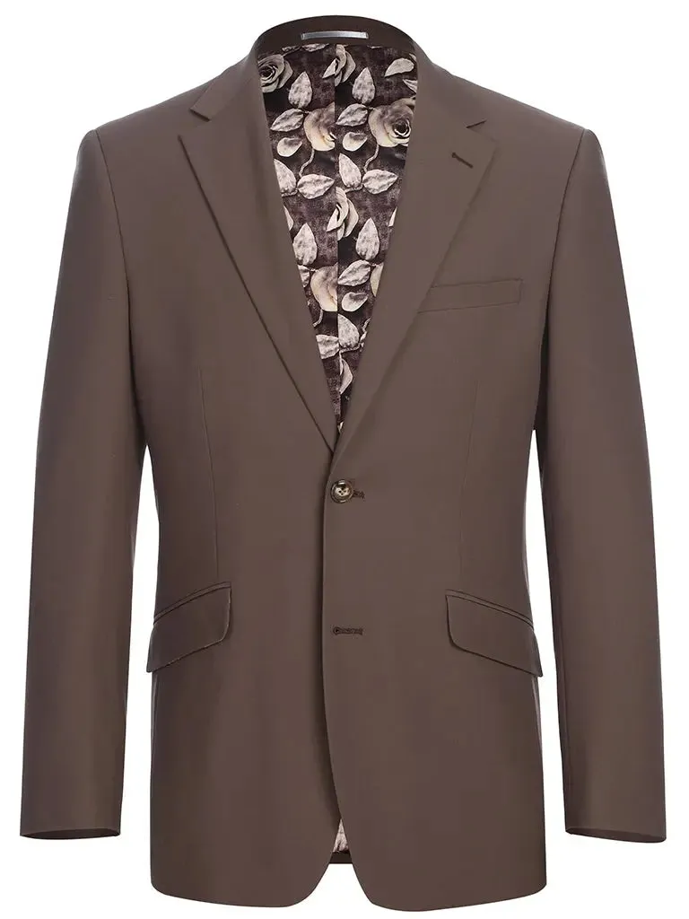 RENOIR | Slim Fit Suit | Tawny Brown 201-21SL