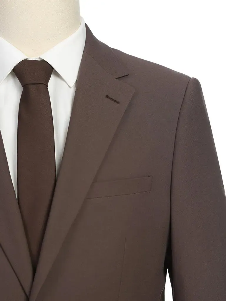 RENOIR | Slim Fit Suit | Tawny Brown 201-21SL
