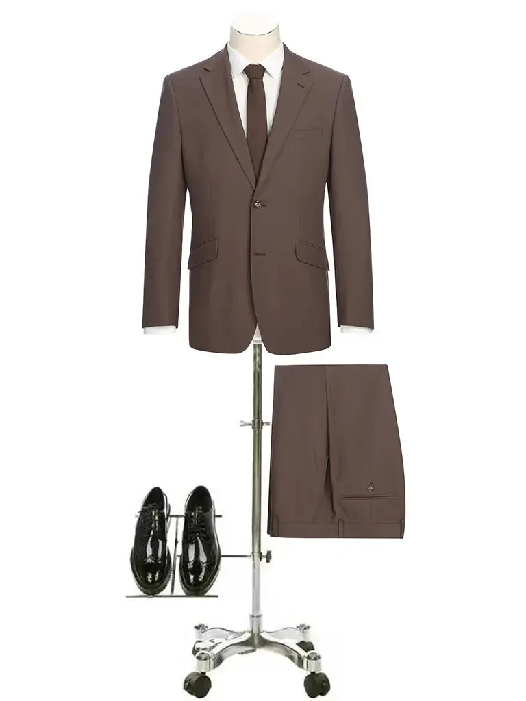 RENOIR | Slim Fit Suit | Tawny Brown 201-21SL