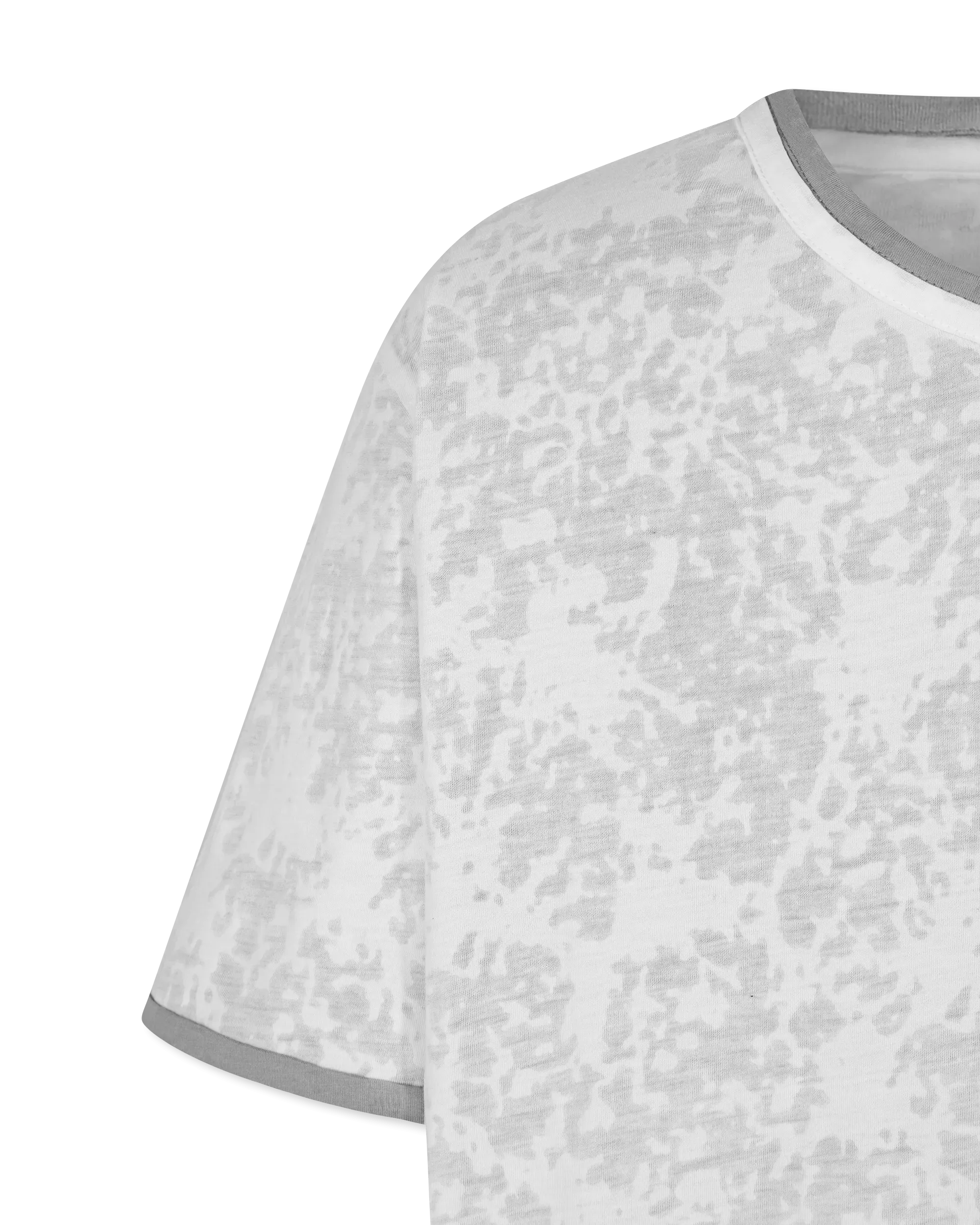 Reyes Reversible Burnout Crew Neck T-Shirt