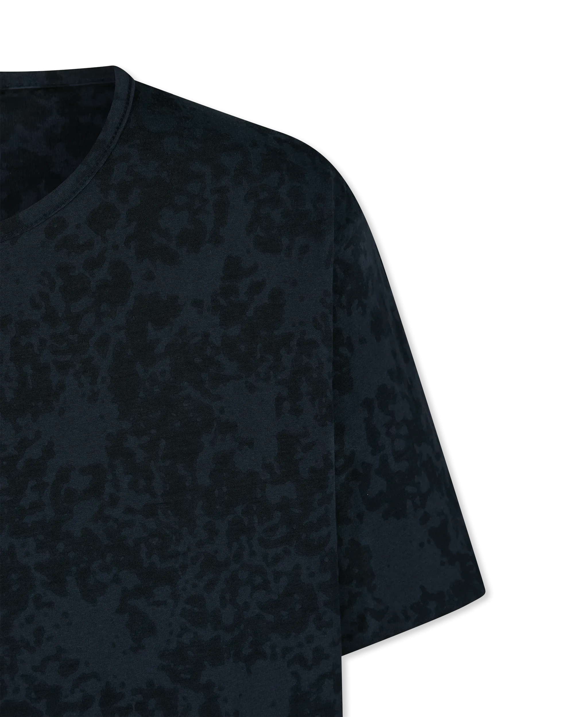 Reyes Reversible Burnout Crew Neck T-Shirt