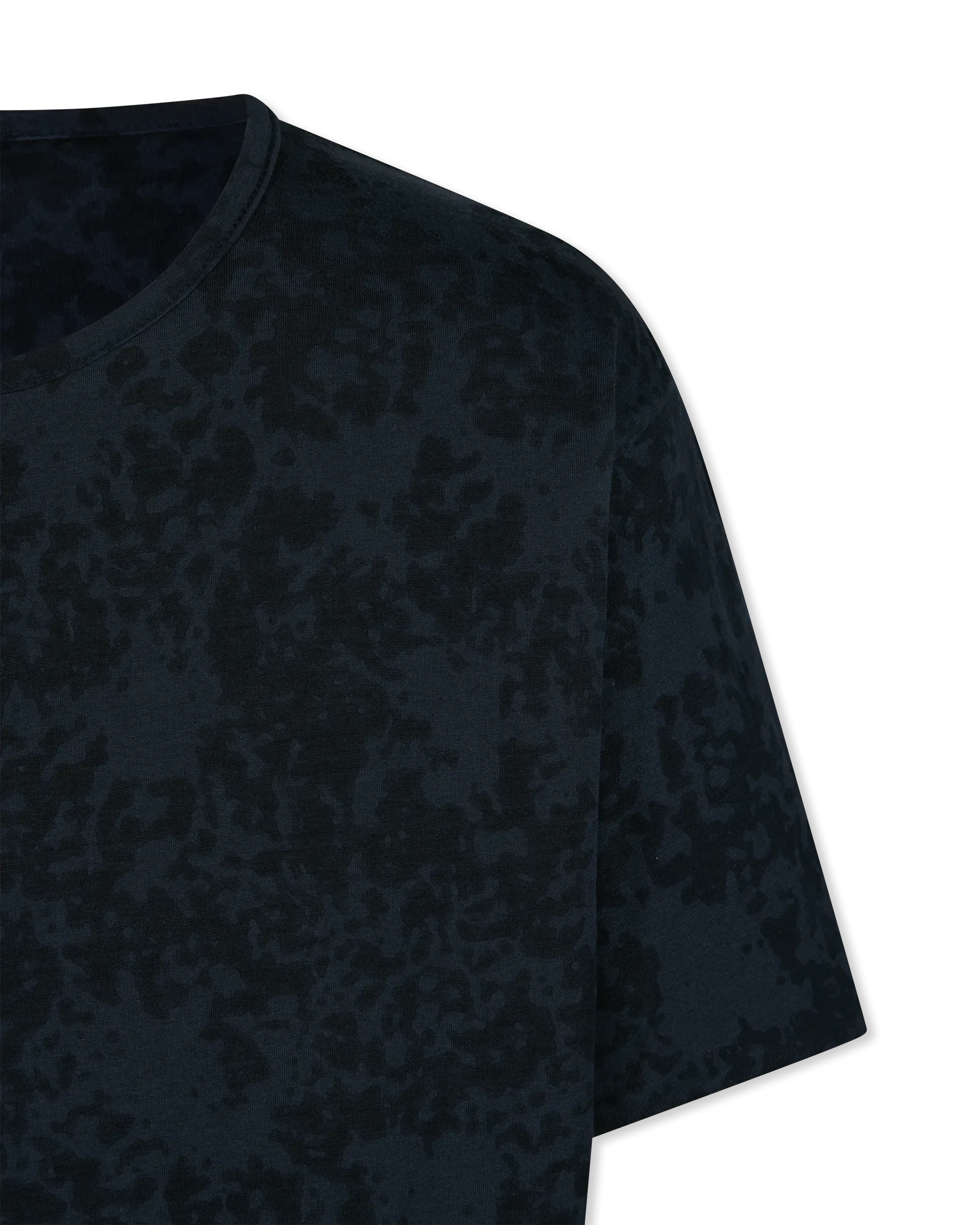 Reyes Reversible Burnout Crew Neck T-Shirt