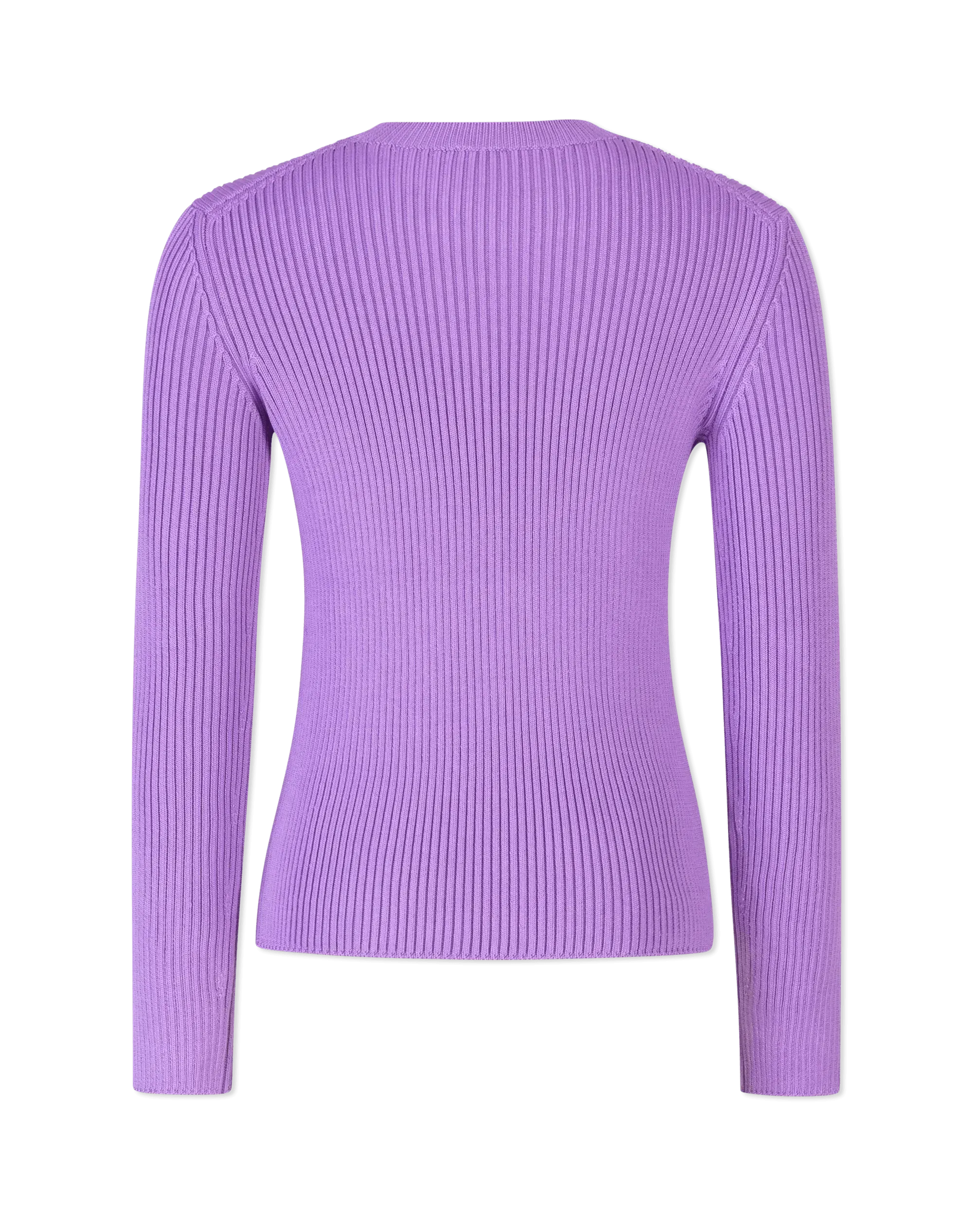 Ribbed Knit Long Sleeve Sweater