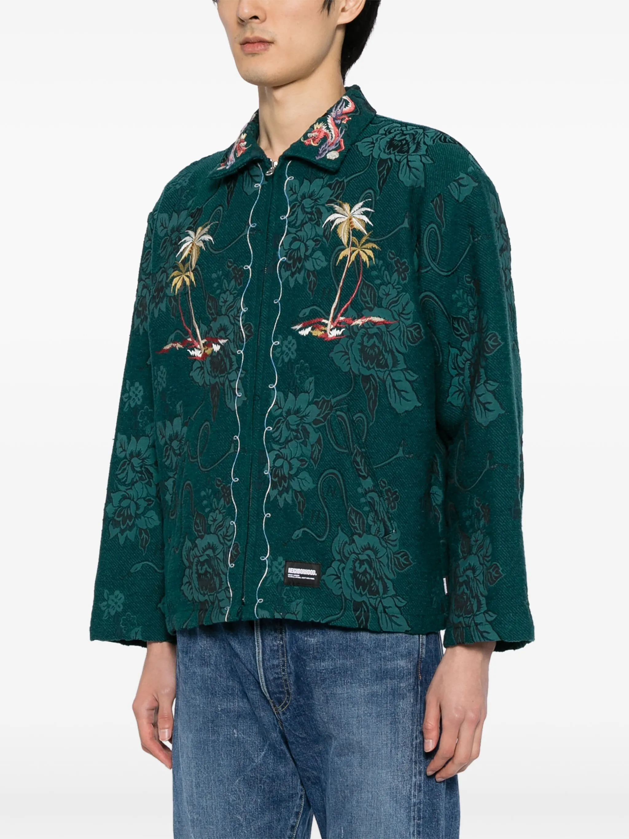 Souvenir Jacquard Shirt Jacket