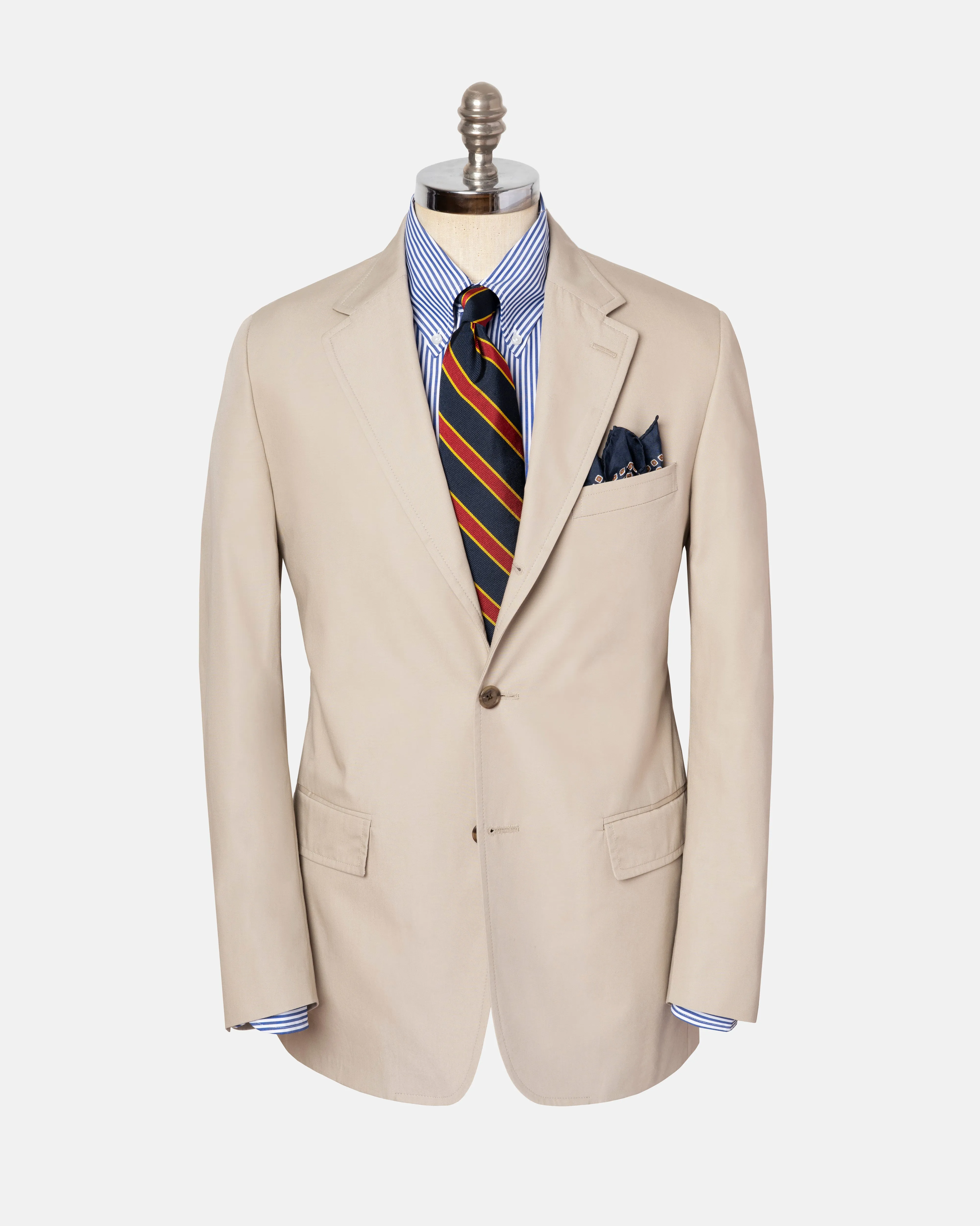 TAN POPLIN SUIT - MTO