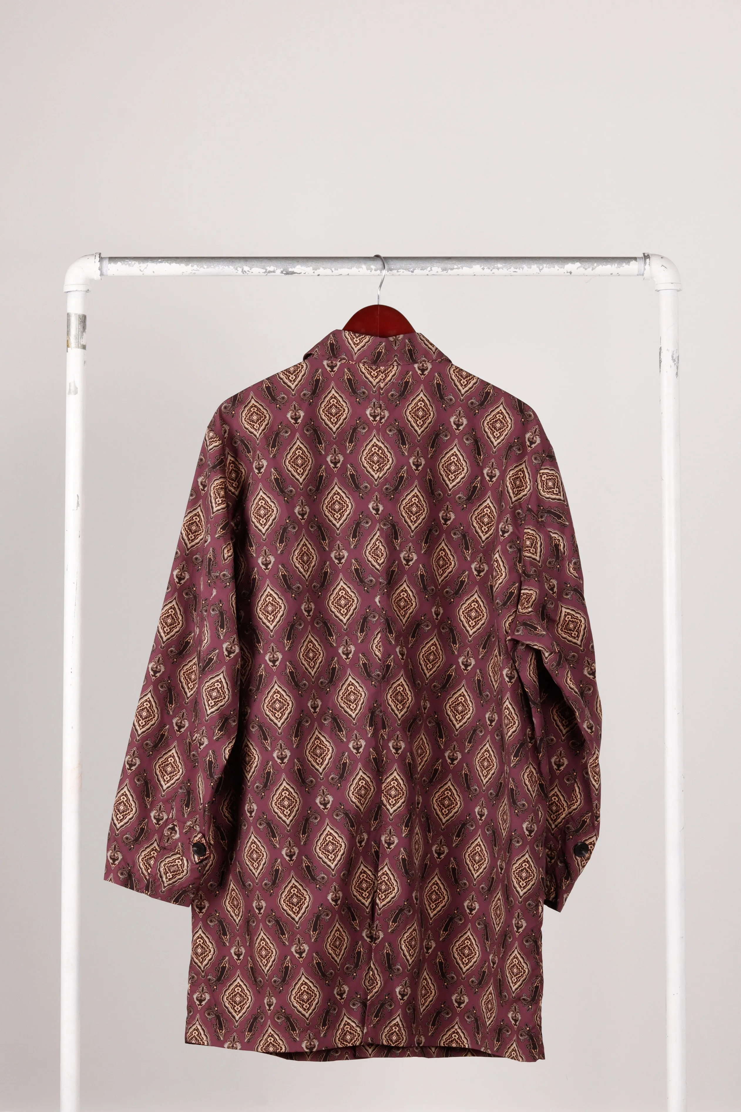 thisisneverthat SS21 'Moroccan' Overcoat Burgundy (2021)