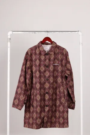 thisisneverthat SS21 'Moroccan' Overcoat Burgundy (2021)