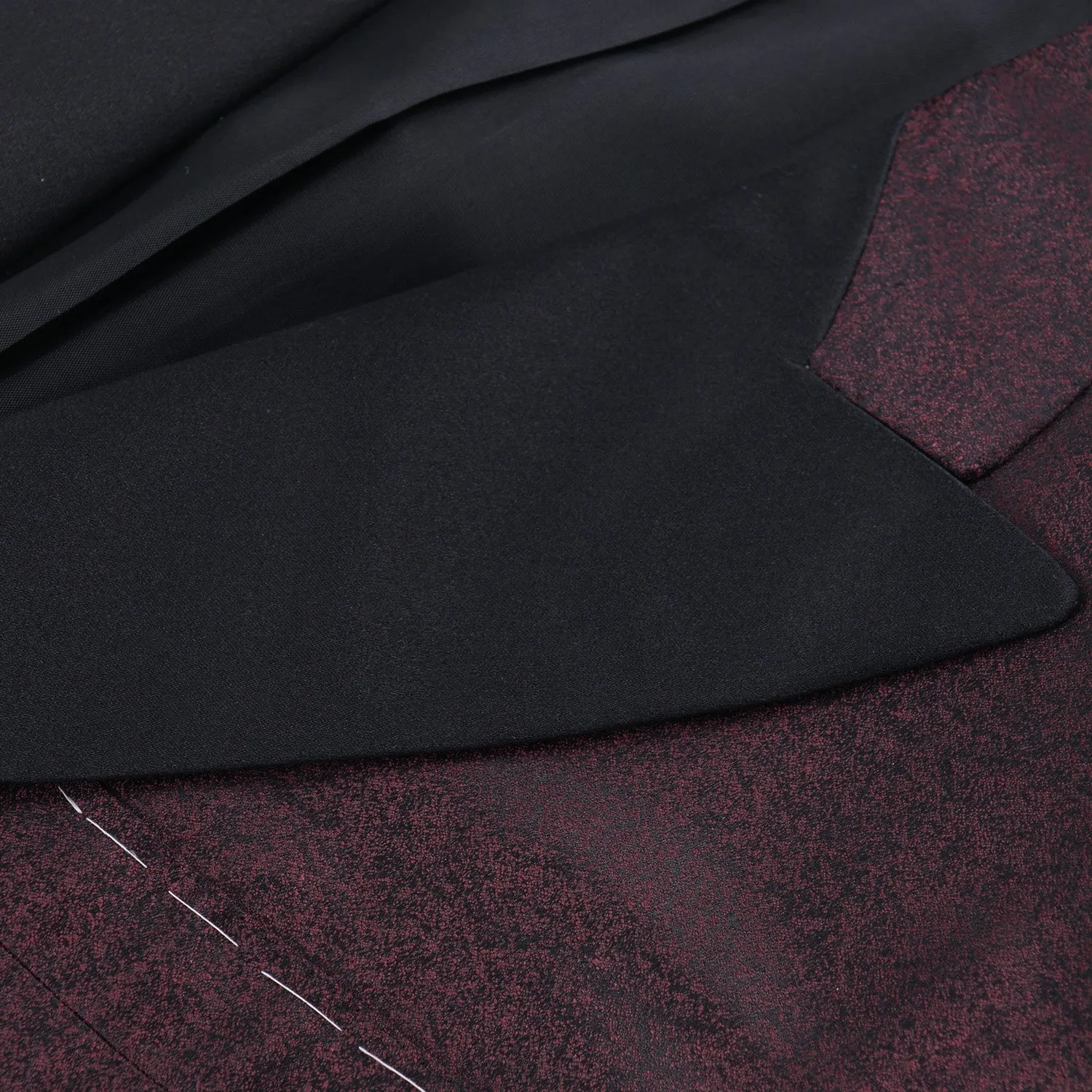 Zilli Patterned Tuxedo with Peak Lapels