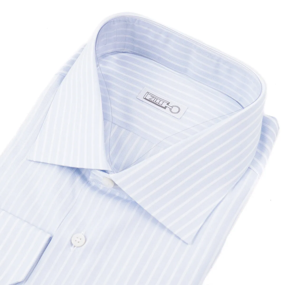 Zilli Tailored-Fit Cotton Dress Shirt