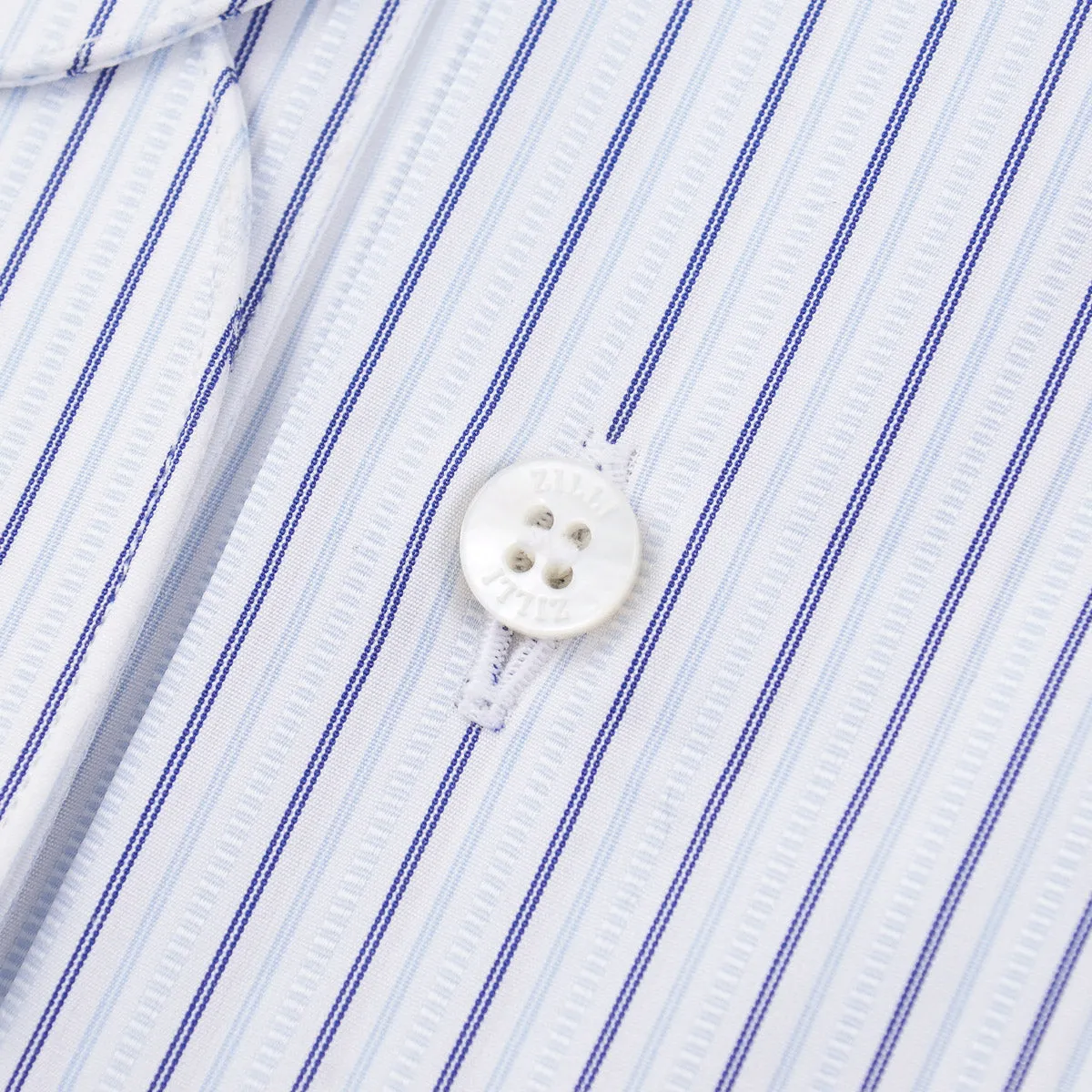 Zilli Tailored-Fit Cotton Dress Shirt