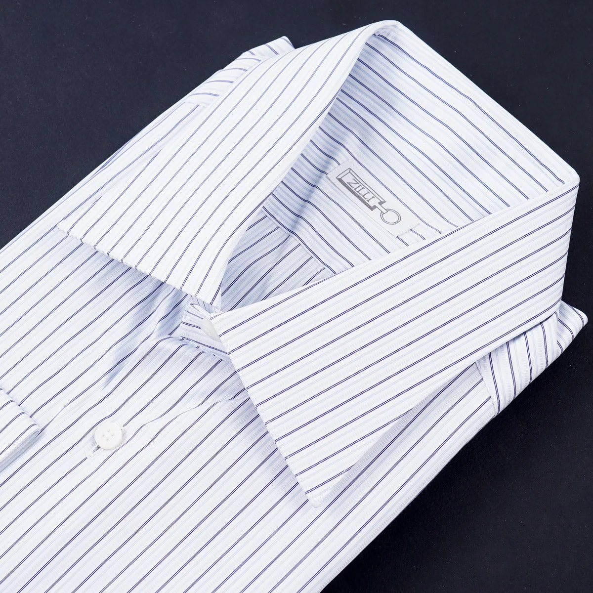 Zilli Tailored-Fit Cotton Dress Shirt