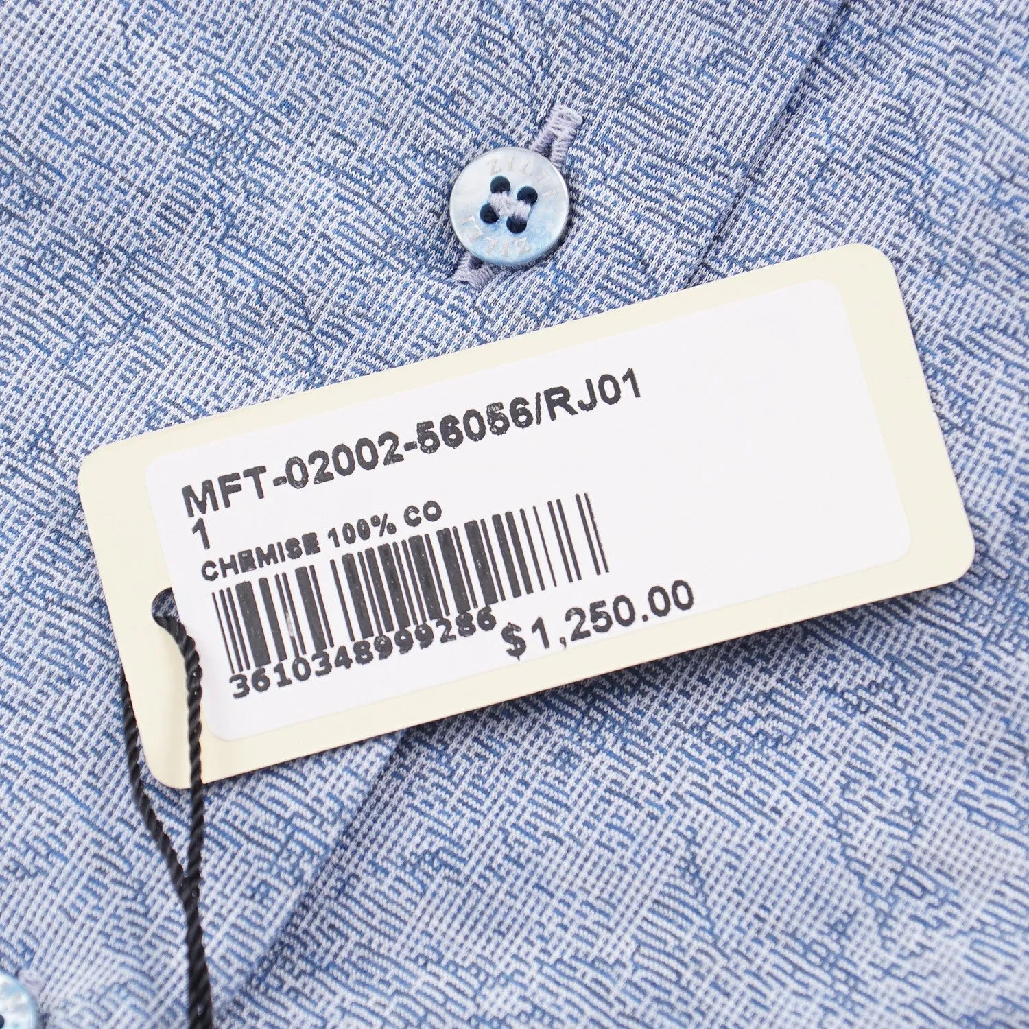 Zilli Tailored-Fit Jersey Cotton Shirt